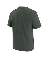 Nike Big Boys and Girls Anthracite New York Mets City Connect Wordmark T-Shirt