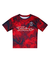 Outerstuff Preschool 2-Piece Red Minnesota Twins Hitter Infielder Set