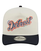 New Era Men's White Detroit Tigers Team Scribble Golfer Adjustable Hat