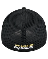 New Era Men's Black Los Angeles Chargers Active Camo 39THIRTY Flex Hat