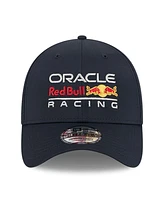 New Era Men's Navy Red Bull Racing Perforated 39THIRTY Flex Hat