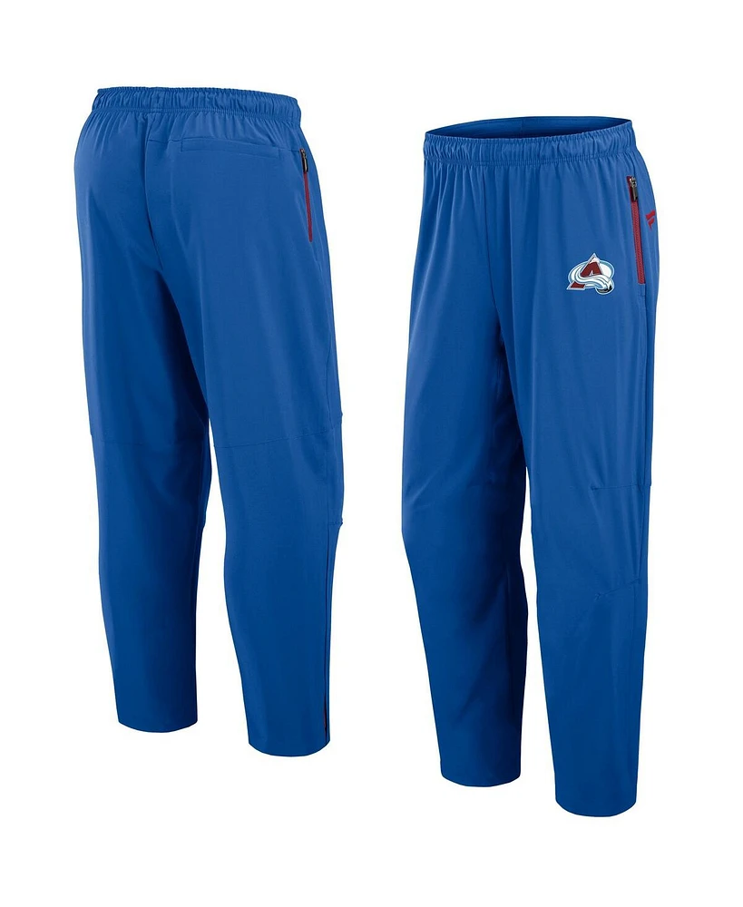 Fanatics Men's Blue Colorado Avalanche Authentic Pro Rink Pants