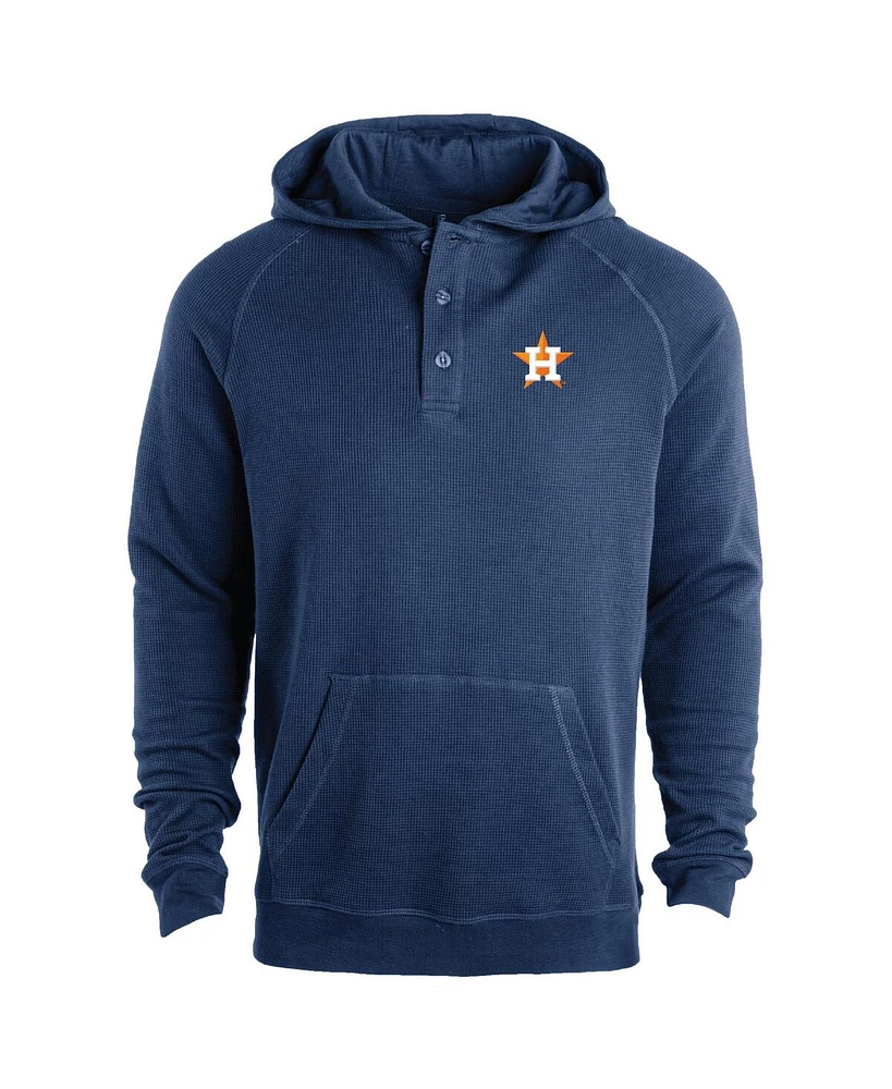 Dunbrooke Men's Navy Houston Astros Montana Lightweight Raglan Pullover Hoodie