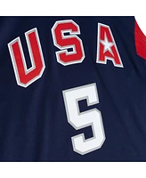 Mitchell & Ness Men's Jason Kidd Navy Usa Basketball 2008 Authentic Player Jersey