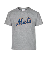 Soft as a Grape Big Boys and Girls Royal/Gray New York Mets T-Shirt, Set of 2