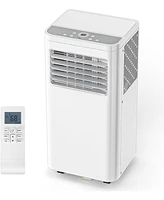 Cowsar Portable Air Conditioner 8000 Btu (Ashrae), 3-in-1 Portable Ac Cools Up to 350 Sq. Ft., Sleep Mode, Rc, Led Display, 24H Timer, Ac Unit with Wi