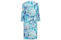 Olsen Women's Printed Tunic Dress