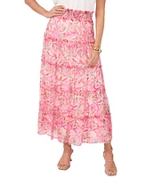 Vince Camuto Women's Tiered Smocked-Waist Maxi Skirt