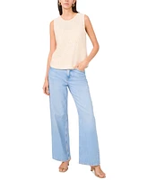 Vince Camuto Women's Sequined Sleeveless Crewneck Top