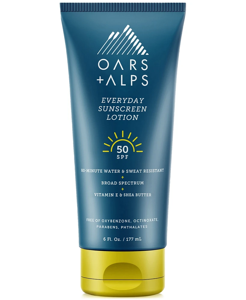 Oars + Alps Spf 50 Classic Everyday Sunscreen Lotion, 6 oz.