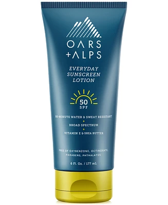 Oars + Alps Spf 50 Classic Everyday Sunscreen Lotion, 6 oz.