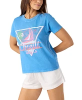 O'Neill Juniors' Sunset Seeker Graphic Print Cotton T-Shirt