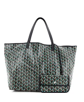 Pre-Owned Goyard Gm Saint Louis Tote Claire Voie Coated Canvas