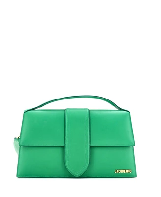 Pre-Owned Jacquemus Le Bambinou Flap Bag Leather
