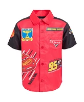 Cars Baby Boys Disney Toy Story Mickey Mouse Nightmare Before Christmas Button Down Shirt