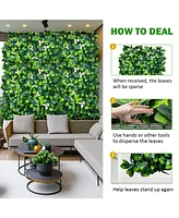 Grass Wall Panels: 20"x20" (20pcs) Privacy Screen Backdrop