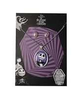 Nightmare Before Christmas Jewelry Set - Jack & Sally Necklace and Earrings