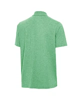 Antigua Men's Heather Kelly Green Philadelphia Eagles Par 3 Polo Shirt