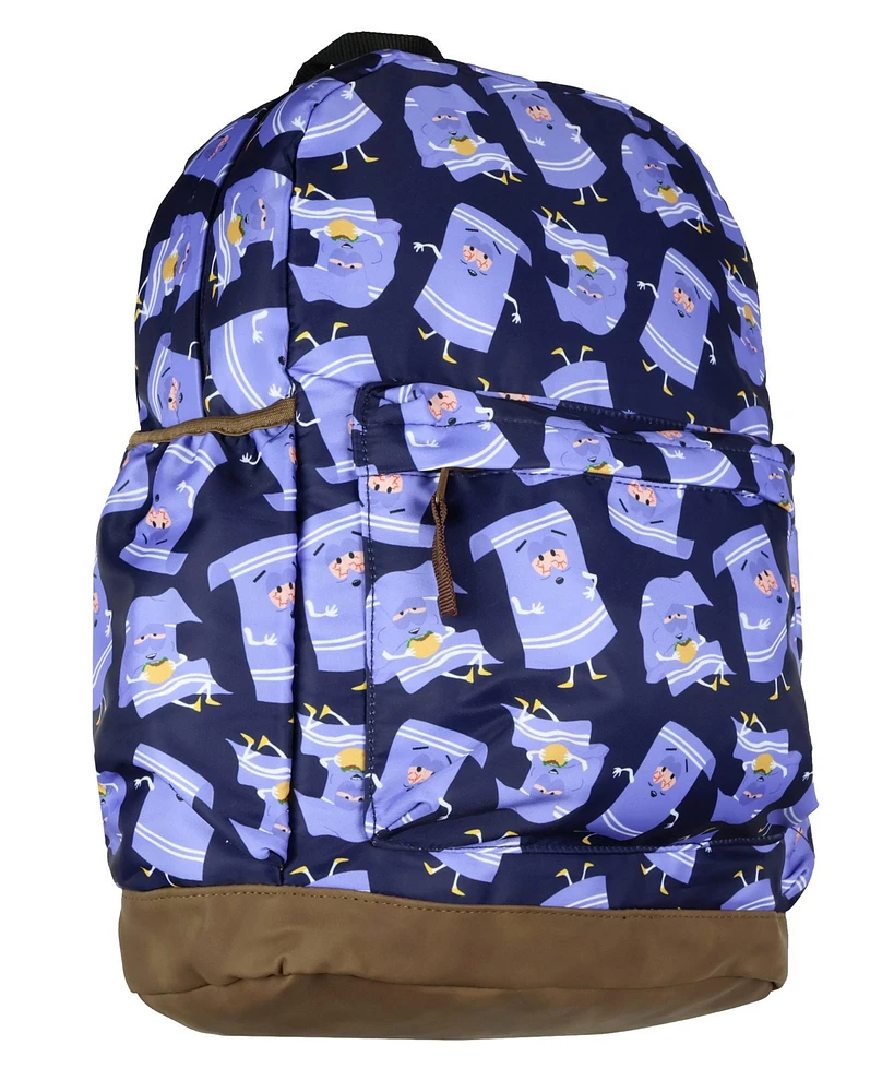 South Park Backpack Towelie All-Over Tossed Print School Book Bag