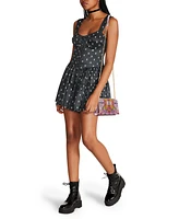 Betsey Johnson Flap Sparkler Crossbody Bag