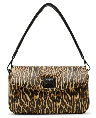 Betsey Johnson Puffed Flap Shoulder Bag