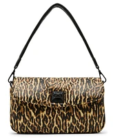 Betsey Johnson Puffed Flap Shoulder Bag