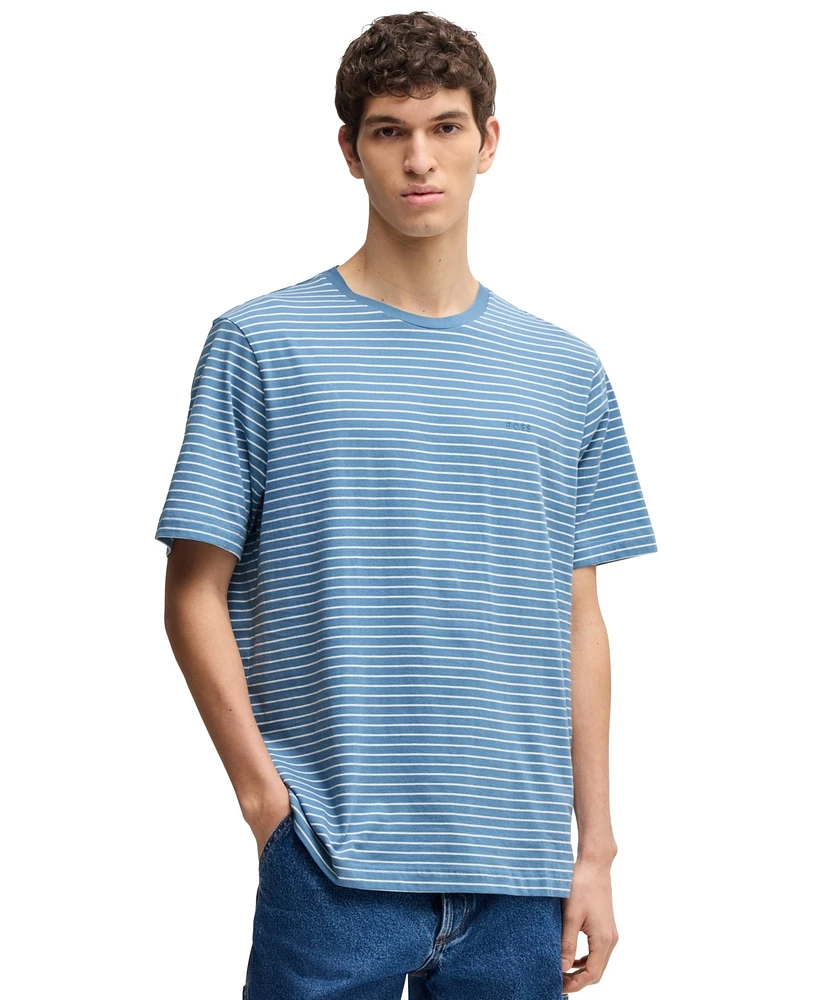 Boss by Hugo Men's Relaxed-Fit Cotton T-Shirt