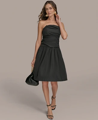 Donna Karan New York Women's Strapless A-Line Dress