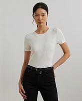 Lauren Ralph Stretch Knit T-Shirt, Regular & Petite