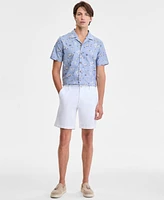 Nautica Men's Classic-Fit Printed Button-Down Camp Shirt