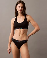 Calvin Klein Women's Icon Pride Thong Underwear QF8190