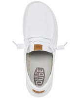 Hey Dude Women's Wendy Stretch Canvas Casual Moccasin Sneakers from Finish Line