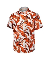 Tommy Bahama Men's Orange Cincinnati Bengals Sunnyvale Blooms Camp Button-Up Shirt
