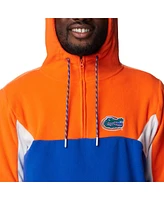 Columbia Men's Royal Florida Gators Lodge Quarter-Zip Hoodie