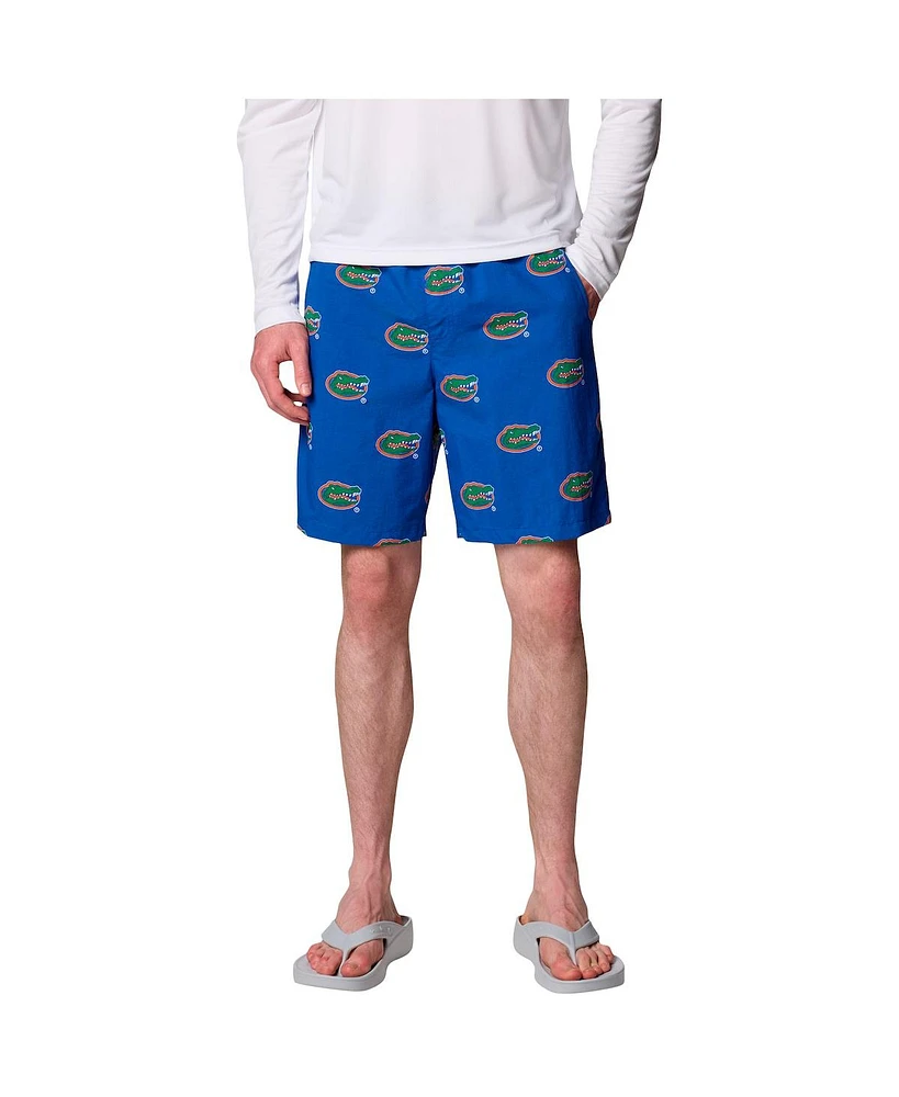 Columbia Men's Royal Florida Gators Big Tall Back Cast Shorts