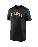 Nike Men's Black Pittsburgh Pirates Fuse Legend T-Shirt