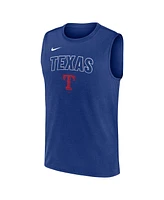 Nike Men's Royal Texas Rangers Knockout Performance Muscle Tank Top