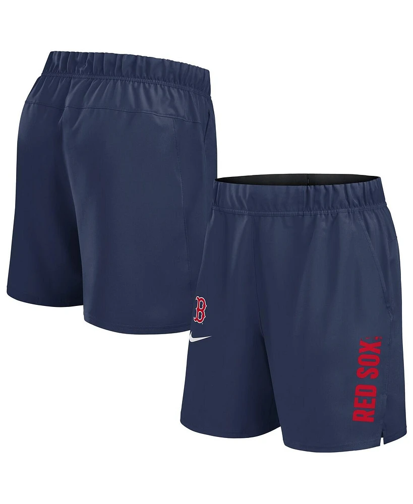 Nike Men's Navy Boston Red Sox Woven Victory Performance Shorts
