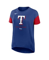 Nike Women's Royal Texas Rangers Flowy T-Shirt