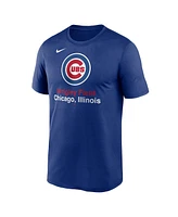 Nike Men's Royal Chicago Cubs Stadium Legend Performance T-Shirt