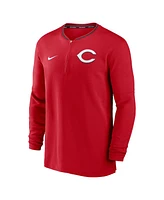 Nike Men's Red Cincinnati Reds Authentic Collection Performance Half-Zip Top