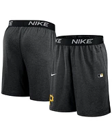 Nike Men's Black Pittsburgh Pirates Authentic Collection Performance Knit Shorts