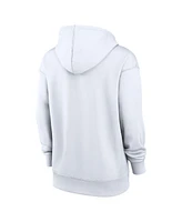Nike Women's White San Diego Padres Authentic Collection City Connect Performance Pullover Hoodie