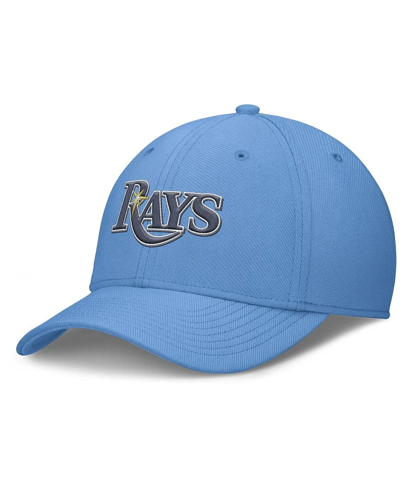 Nike Men's Light Blue Tampa Bay Rays Rise Performance Flex Hat