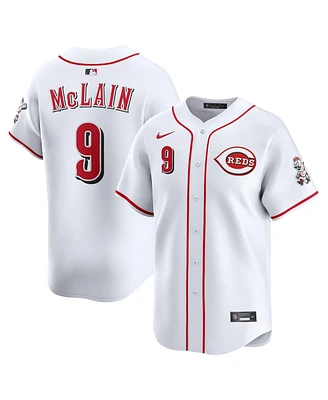 Nike Men's Matt McLain White Cincinnati Reds Alternate Limited Player Jersey