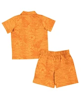 Colosseum Toddler 2-Piece Tennessee Orange Tennessee Volunteers Fern Champ Shirt and Shorts Set