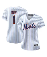 Nike Women's White New York Mets 1 Mom Home Replica Jersey