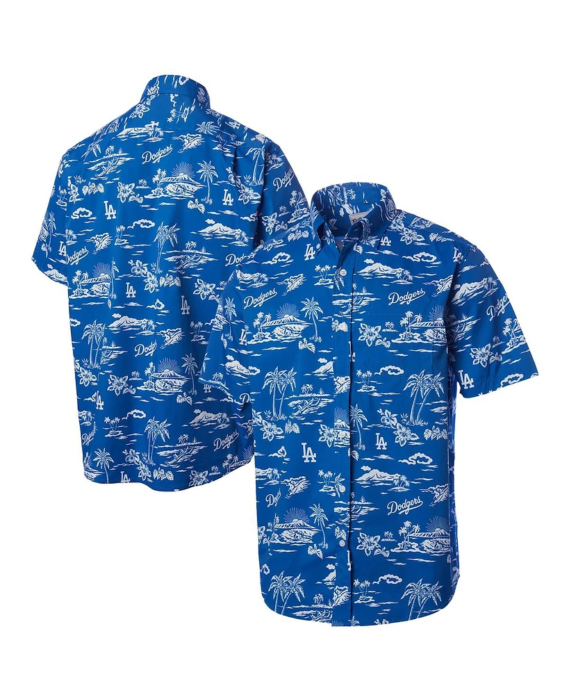 Reyn Spooner Men's Royal Los Angeles Dodgers Kekai Button-Down Shirt