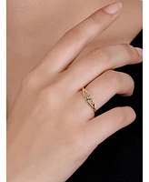 Devata Angel Wings Ring in 14K Gold