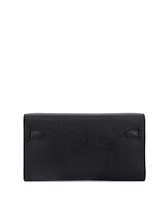 Pre-Owned Hermes Kelly To Go Wallet Chevre Mysore
